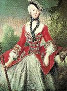 PESNE, Antoine countess sophia maria de voss oil painting